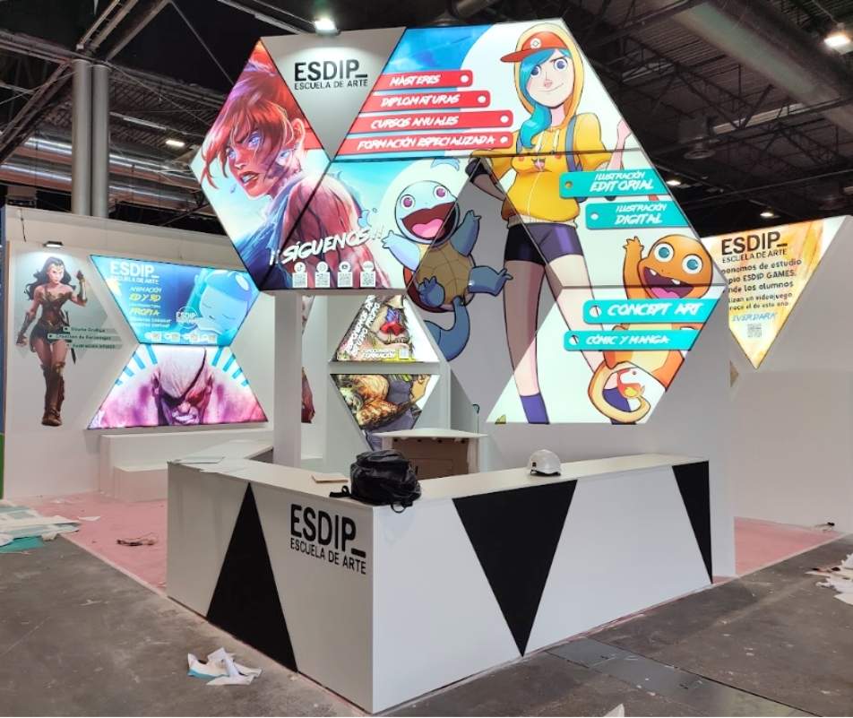 Diseño de stand empresa Esdip en Ifema